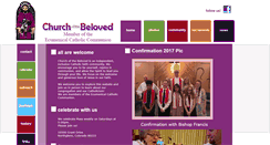 Desktop Screenshot of churchofthebeloved-ecc.org