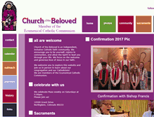 Tablet Screenshot of churchofthebeloved-ecc.org